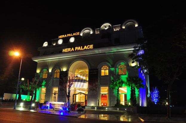 Thi Công Vách Ngăn Nhà Hàng Hera Palace