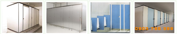 Vách Ngăn Vệ Sinh Compact HPL tại nhà chờ Phương Trang
