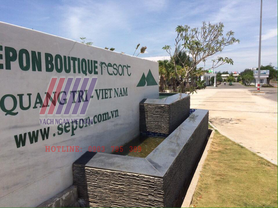 Thi Công Vách Ngăn Di Động Sepon Boutique Resort